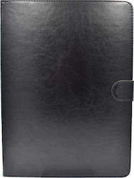Stand Flip Cover Synthetic Leather Black (Universal 10") 5827