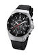 TW Steel CEO Tech Chrono Watch Chronograph Battery with Black Rubber Strap