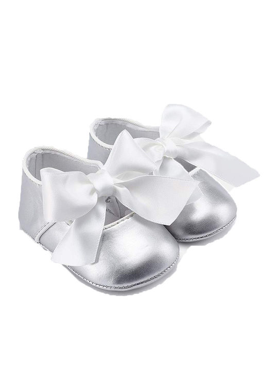 Mayoral Baby Ballerinas Silver