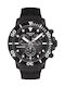 Tissot Seastar 1000 Мъжки Часовник 45.5 мм Хронограф На Батерия С Черна Каучукова Каишка