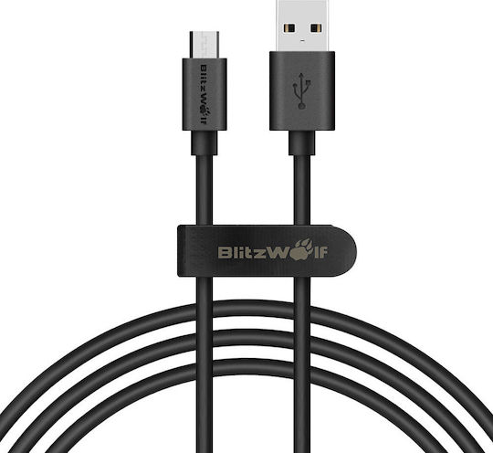 BlitzWolf 1m Regular USB 2.0 to micro USB Cable (BW-CB7)