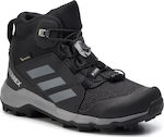 Adidas Kids Waterproof Hiking Boots Terrex Core Black / Grey Three