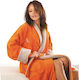 Guy Laroche Miami Collar Bathrobe Mandarine 4000001316003