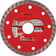 Raider Cutting Disc Diamond Turbo 115mm Cutting Disc Construction Materials Hole Diameter 115mm 1pcs