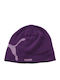 Beanie Γυναικείος Σκούφος Πλεκτός σε Μωβ χρώμα