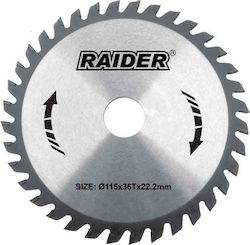 Raider Cutting Disc for Wood 200mm