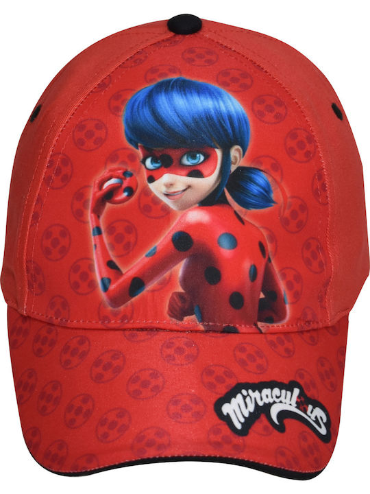 Stamion Детска Шапка С Козирка Ladybug Posing Червена