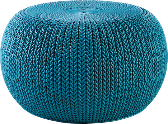 Plastic Garden Stool Cosy Blue 57x57x31cm Plastic Garden Stool Cosy Blue 57x57x31cm