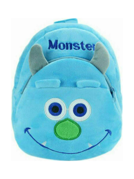 Monster Kids Bag Pouch Bag Blue 23cmx8cmx23cmcm