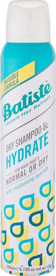 Batiste Hydrate Șampon Uscat De Hidratare Pentru Păr Normal 200ml