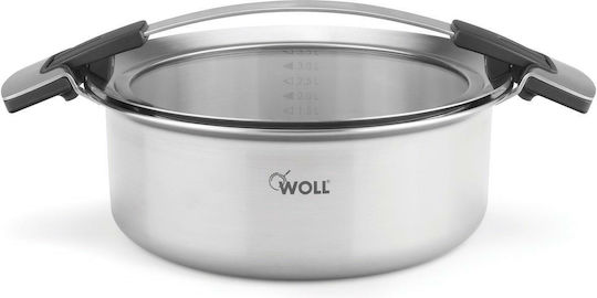 Woll Concept Pro Ανοξείδωτη Ρηχή Κατσαρόλα 4lt / 24cm