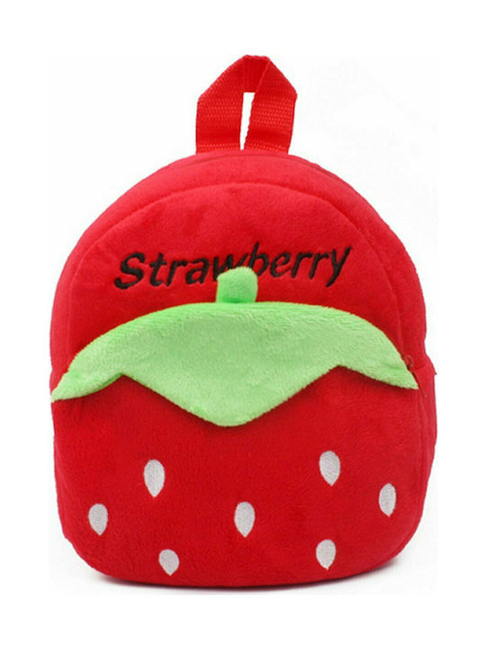Strawberry Kids Bag Backpack Red 23cmx8cmx23cmcm