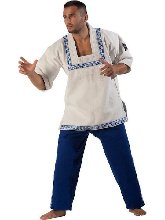 Olympus Sport Pagratio Uniform Adulți / Copii Uniforme Arte marțiale mixte Alb