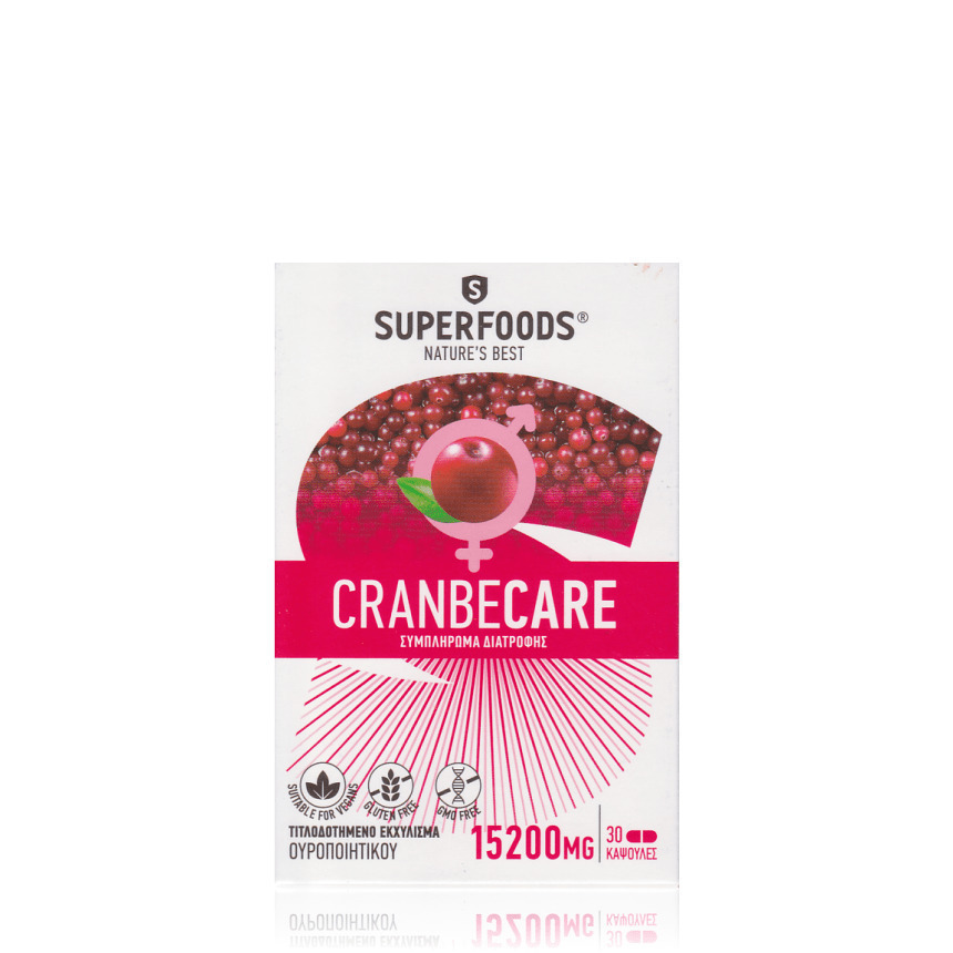 Superfoods CranbeCare 30 κάψουλες