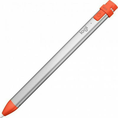 Logitech Crayon Digitale Touchpen mit Palm Rejection für iPad Orange 914-000034 914-000046