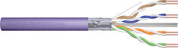Digitus DK-1623-VH-1 F/UTP Кат.6 Мрежов Кабел Ethernet 100м Лилав