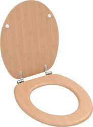 vidaXL Wooden Toilet Seat Bamboo 43.7cm vidaXL Wooden Toilet Seat Bamboo 43.7cm