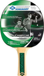 Donic Champs Line 400 Ping Pong Racket for Beginner Players