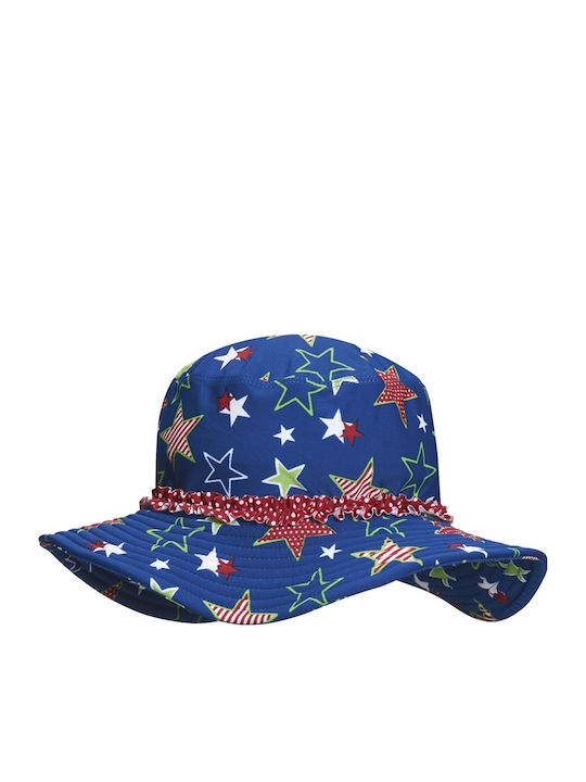 Playshoes Παιδικό Καπέλο Bucket Υφασμάτινο Αντηλιακό Stars Μπλε
