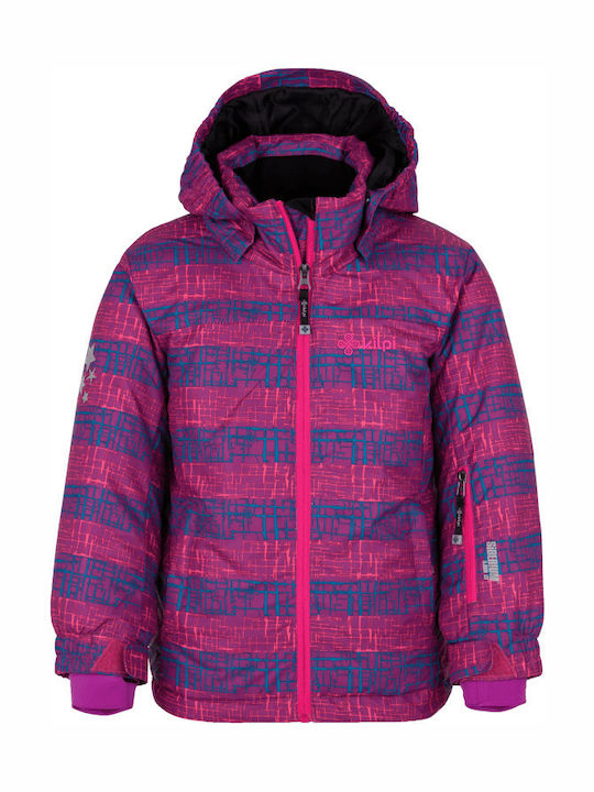 Kids' Sports Jacket Short with Hood Purple