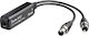 Dante RJ-45 female - 2x XLR female (Analog Inputs)