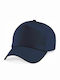 Beechfield Παιδικό Καπέλο Jockey Υφασμάτινο Navy Μπλε