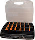 Gadget Tools Tool Compartment Organiser 21 Slot Adjustable Black 38x30x6cm