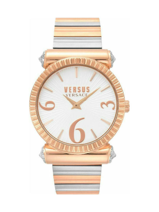 Versace Republique Uhr mit Metallarmband