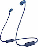 Sony WI-C310 In-ear Bluetooth Handsfree Ακουστικά Μπλε