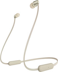 Sony WI-C310 In-ear Bluetooth Handsfree Ακουστικά Χρυσά