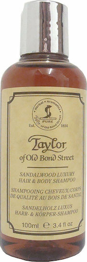 Taylor of Old Bond Street Sandalwood Hair and Body Shampoo Bubble Bath and Scent Woody