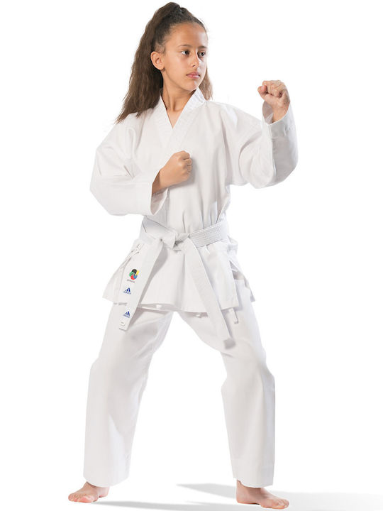 Adidas Karate Uniform Flash Evolution Copii Uniforme Karate Alb