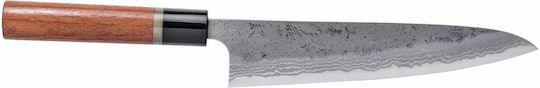 Tojiro Aogami Rough Messer Chefkoch aus Damaststahl 21cm