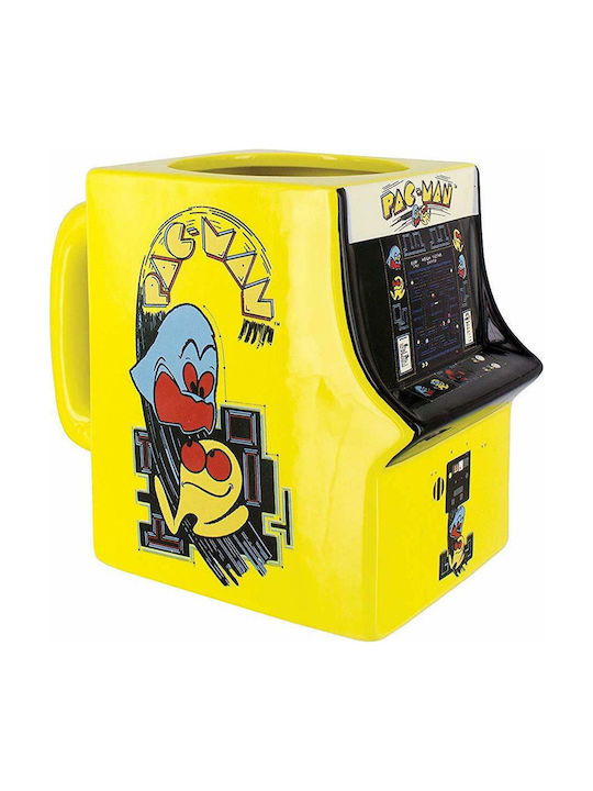 Paladone Pac Man Κούπα Κεραμική Κίτρινη