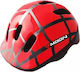 Moon MV6-2 Kids' Helmet for City Bike Red Net