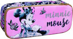 Gim Minnie Poetic Pencil Case with 1 Compartment Pink