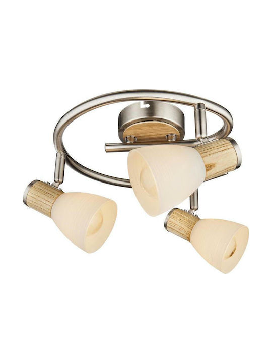 Globo Lighting Gylfi Triple Spot E14 Beige