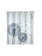 Wenko Astera Shower Curtain with Hooks 180x200cm Anti-moisture