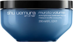 Shu Uemura Muroto Volume Pure Lightness Маска за коса 200мл Shu Uemura Muroto Volume Pure Lightness Маска за коса 200мл