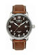 Zeppelin Watch Automatic with Brown Leather Strap 86563