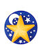 Ravenna Plastic Kids Wall Light Star