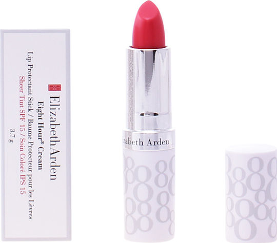 Elizabeth Arden Eight Hour Cream Lip Protectant Stick Sheer Tint SPF15 Lippenstift Schwer durchsichtig 3.7gr