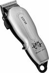 Eurostil Barber Line Black Sam Professional Rechargeable Hair Clipper Silver 06334