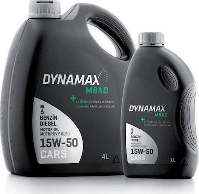 Dynamax Λάδι Αυτοκινήτου M8AD 15W-50 1lt