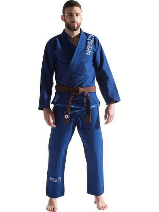 Grips Athletics Primero Evo Gi Ανδρική Στολή Brazilian Jiu Jitsu Μπλε