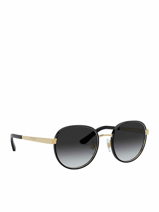 Dolce & Gabbana Γυαλιά Ηλίου Χρυσά με Mixed Σκελετό Dolce & Gabbana Γυαλιά Ηλίου Χρυσά με Mixed Σκελετό