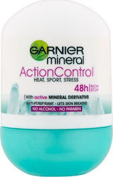 Garnier Mineral Action Control Αποσμητικό 48h σε Roll-On 50ml