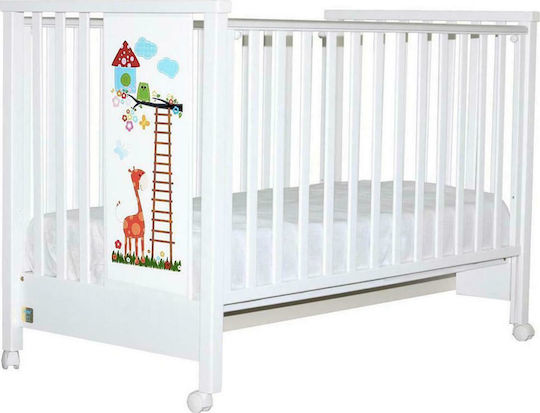 Licno Babybett Athina Volldruck Weiß