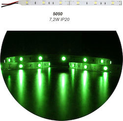 Adeleq LED Streifen Versorgung 12V mit Grün Licht Länge 5m und 30 LED pro Meter SMD5050