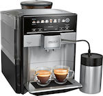 Siemens TE657M03DE Automatic Espresso Machine 1500W Pressure 19bar for Cappuccino with Grinder Black